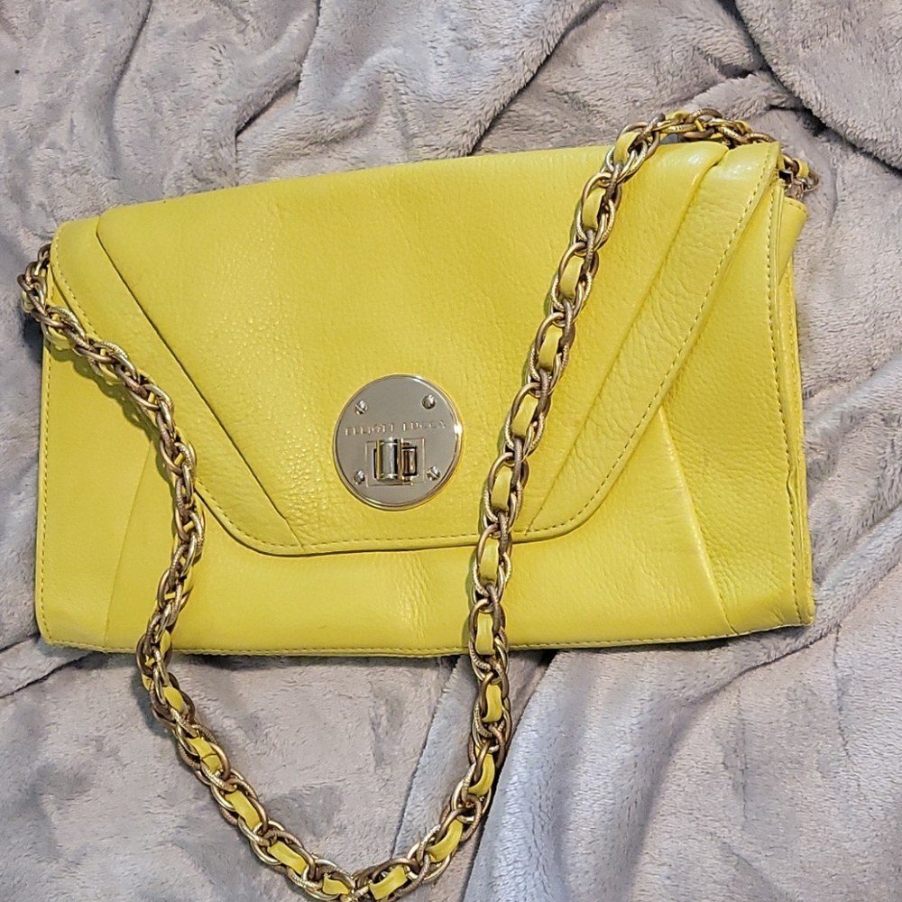 Elliott Luca Chartreuse Shoulder Bag/Clutch